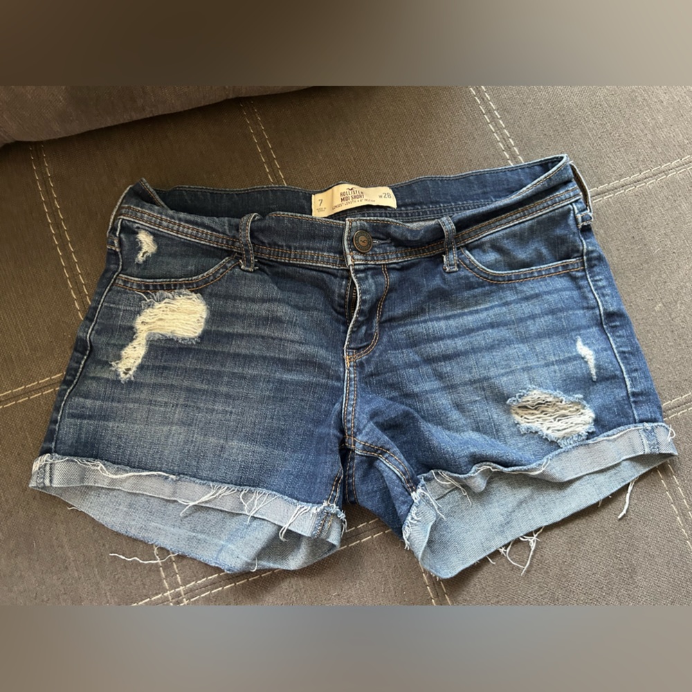 Girls Hollister Jean Shorts